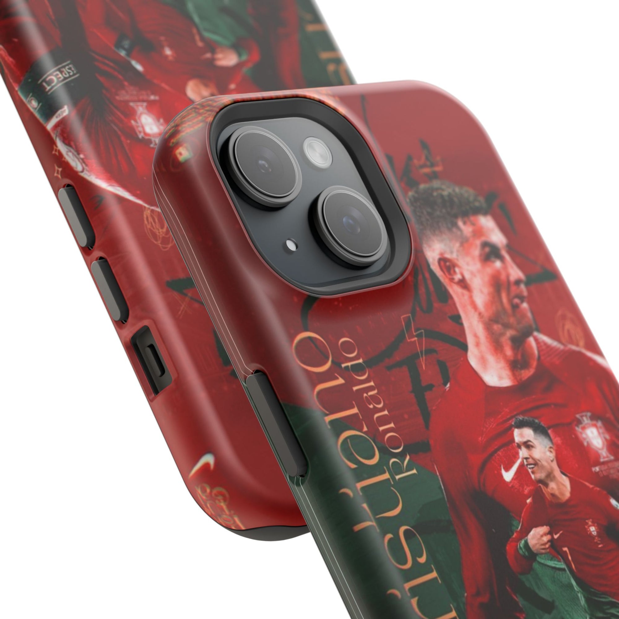 Cristiano Ronaldo Phone Case With Magsafe, Soccer Fan Gift
