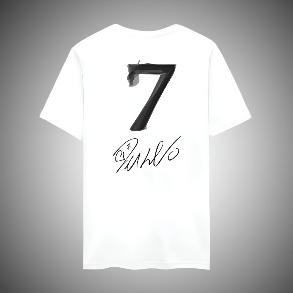 CR7 signature T-Shirt Back print